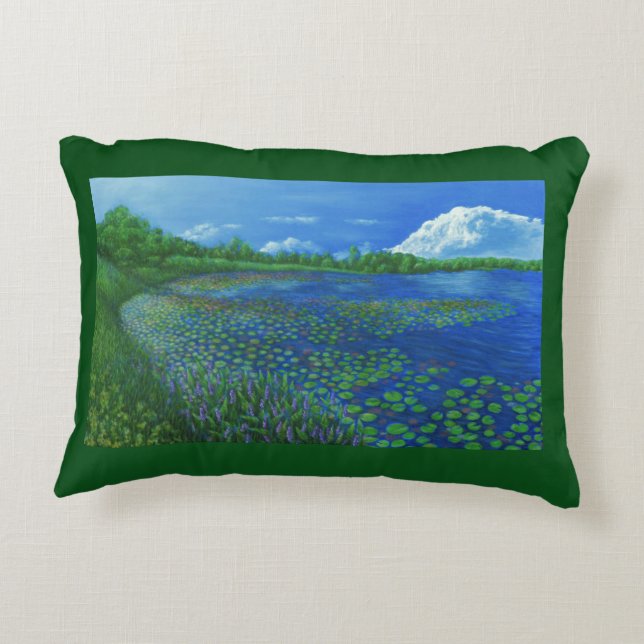 Lake Artemesia Pillow (Back)