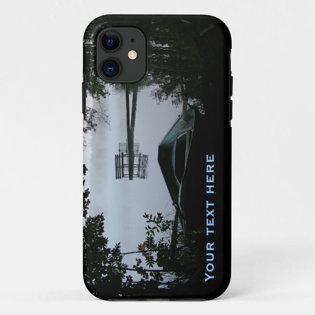 Lake at Night custom iPhone 5 Case-Mate Case (Back)