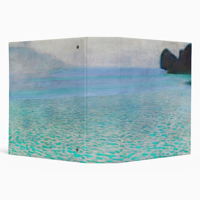 Lake Atter, Gustav Klimt Binder (Background)