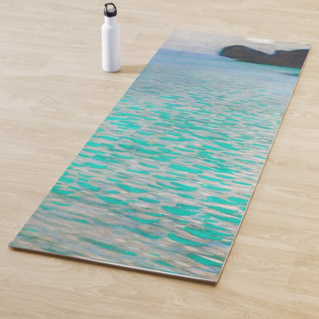 Lake Atter, Gustav Klimt Yoga Mat (In Situ)