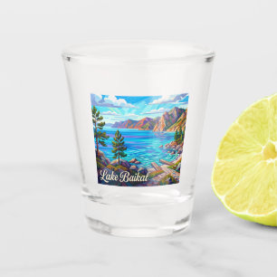 Lake Baikal Russia Shot Glass