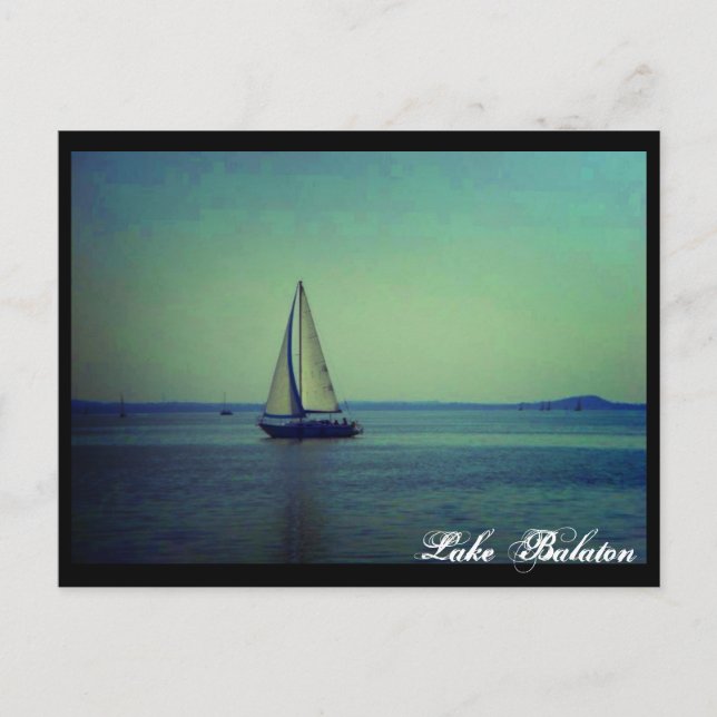 Lake Balaton Postcard (Front)