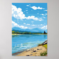 Lake Banyoles Ibiza Spain vintage travel place