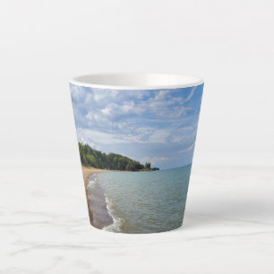 Lake Beach Latte Mug
