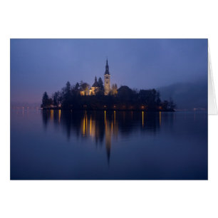 Lake Bled Card