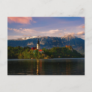Lake Bled Postcard