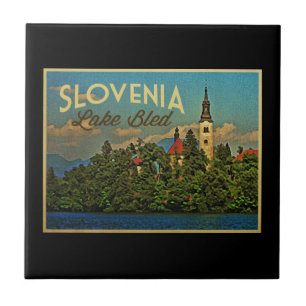 Lake Bled Slovenia Tile