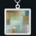 Lake Blue Essence II Silver Plated Necklace<br><div class="desc">Home Décor</div>