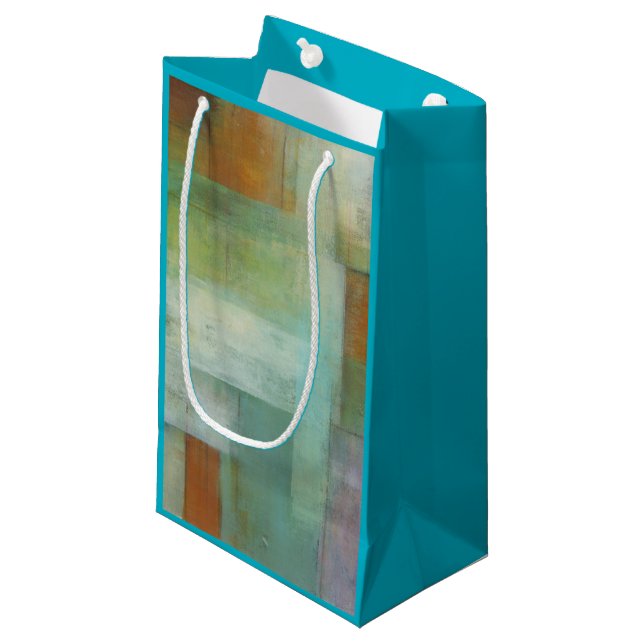 Lake Blue Essence II Small Gift Bag (Front Angled)