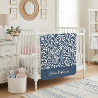 Lake Blue Willow Bough Monogrammed