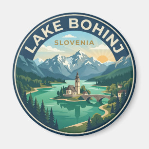 Lake Bohinj Slovenia Magnet