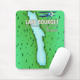 Lake Bourget France beautiful travel poster Mouse Pad