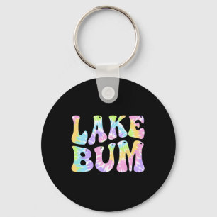 Lake Bum Summer Fishing Boating Sailing Boat Women Keychain