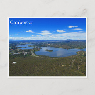lake burley griffin postcard