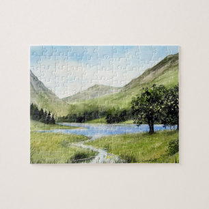 Lake Buttermere, Lake District, Cumbria England Jigsaw Puzzle