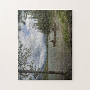 Lake Canoeing Jigsaw Puzzle