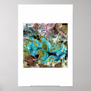 Lake Carnegie, Western Australia Poster