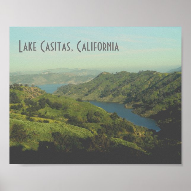 Lake Casitas, Califonia - Poster (Front)