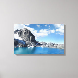 Lake Catherine and Banner Peak 2 - Sierra Nevada Canvas Print