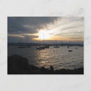 Lake Champlain at Sunset Postcard