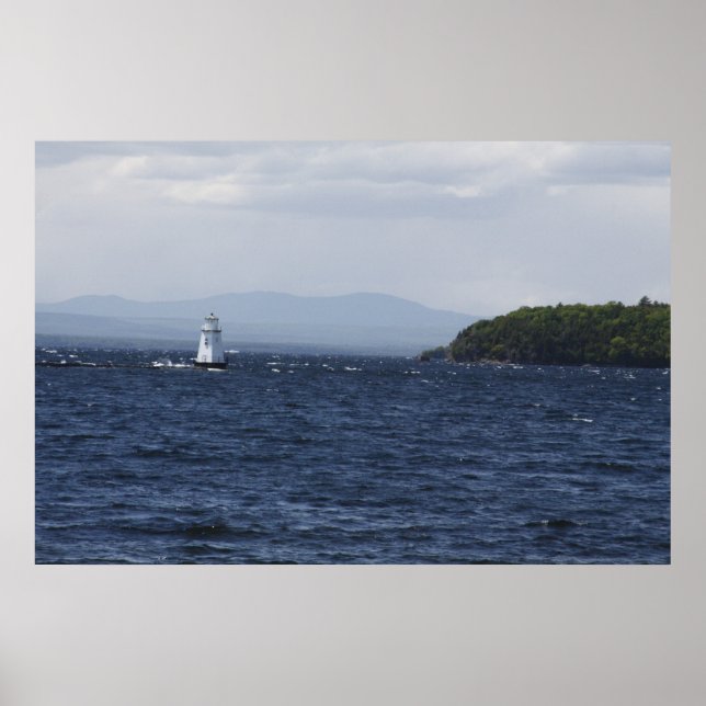 Lake Champlain Breakwater Poster (Front)