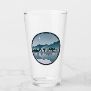Lake Champlain New York Vermont Reflection Glass
