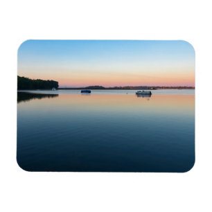 lake champlain sunrise in saint albans bay magnet