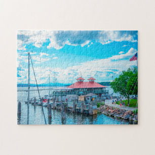 Lake Champlain  Vermont. Jigsaw Puzzle