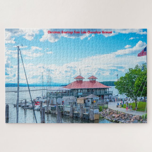 Lake Champlain  Vermont. Jigsaw Puzzle (Horizontal)