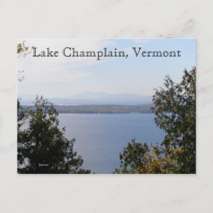 Lake Champlain, Vermont Postcard