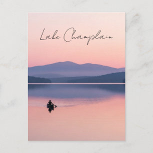 Lake Champlain Vermont Travel Postcard
