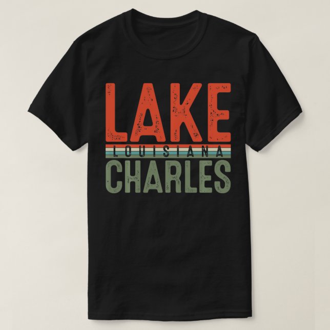 Lake Charles Louisiana Pullover  (Design Front)