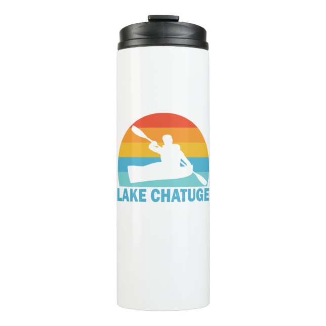 Lake Chatuge North Carolina Georgia Kayak Thermal Tumbler (Front)