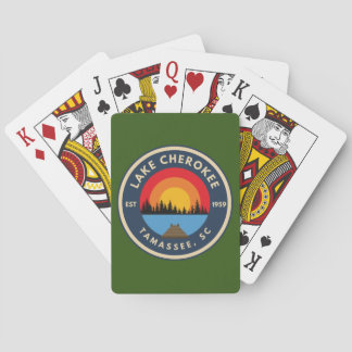Lake Cherokee Playing Cards