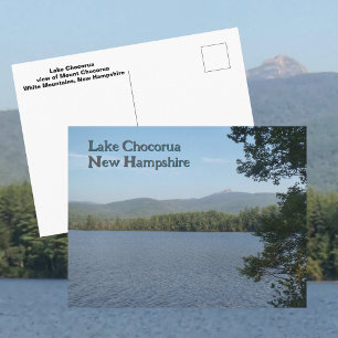 Lake Chocorua White Mountains New Hampshire Photo Postcard