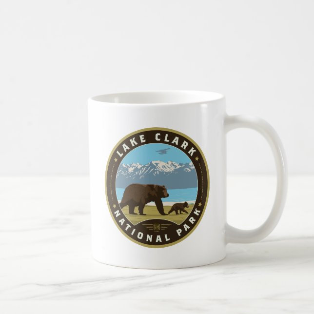 Lake Clark National Park Coffee Mug (Right)