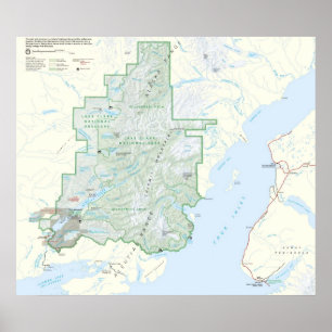 Lake Clark National Park Poster