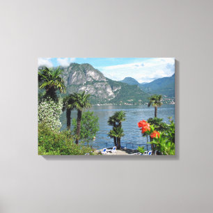 Lake Como as seen from Bellagio Canvas Print