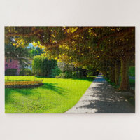 Lake Como Bellagio Walkway Autumn in Italy
