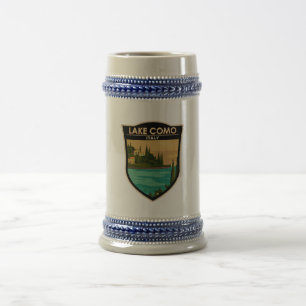 Lake Como Italy Vintage Beer Stein