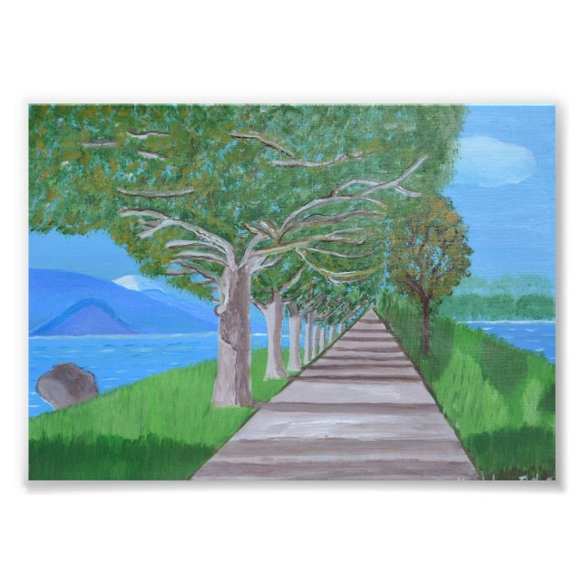 Lake Como photo  Print (Front)