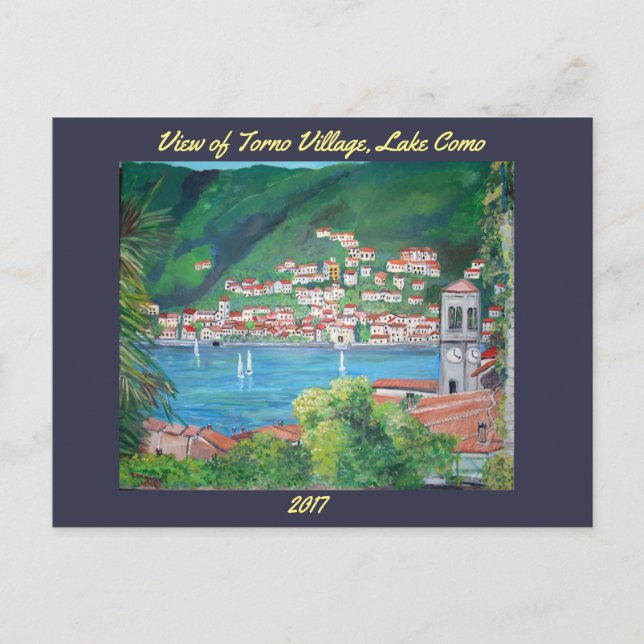 Lake Como - Postcard (Front)