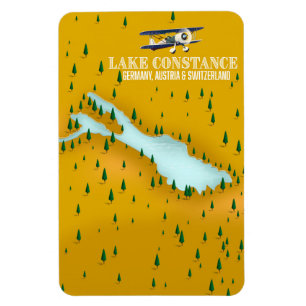 Lake Constance Germany, Austria and Switzerland Magnet