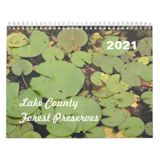 Lake County Forest Preserve 2021 Calendrier