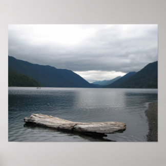 Lake Crescent Poster
