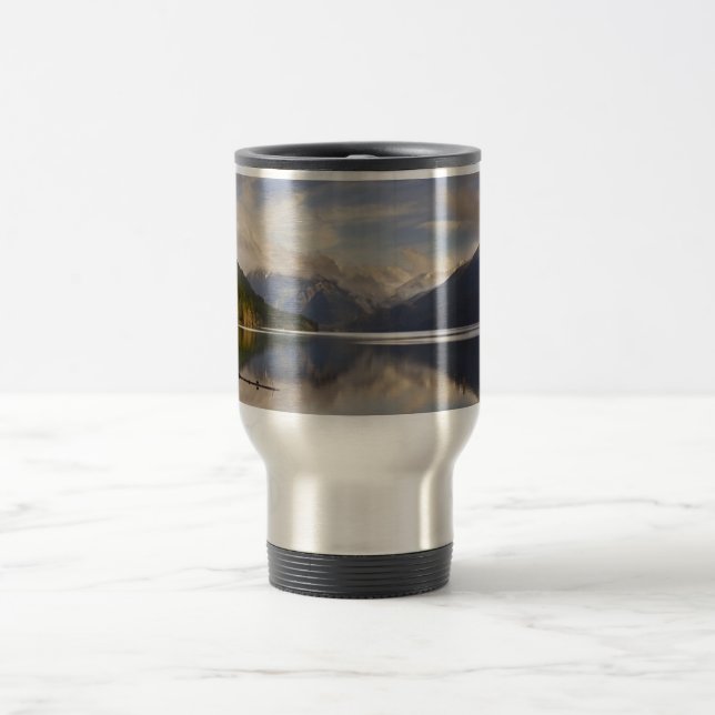 Lake Crescent Travel Mug (Center)