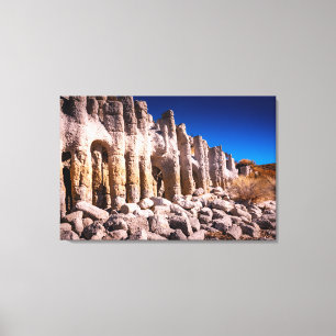 Lake Crowley Columns Canvas Print
