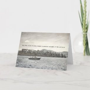 LAKE CRUISE Greeting Card