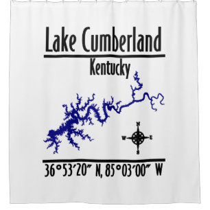 Lake Cumberland Kentucky Shoreline Map Coordinates