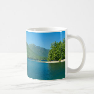 Lake Cushman in Summer Coffee Mug